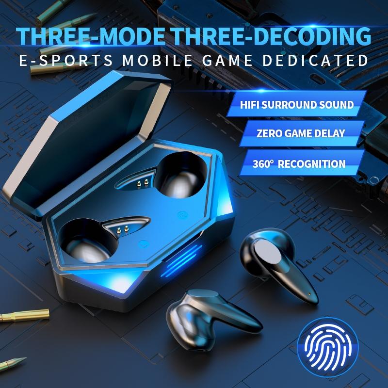 NNEDSZ True Stereo Touch Gaming Bluetooth Earphones - G20 Tws 5.2